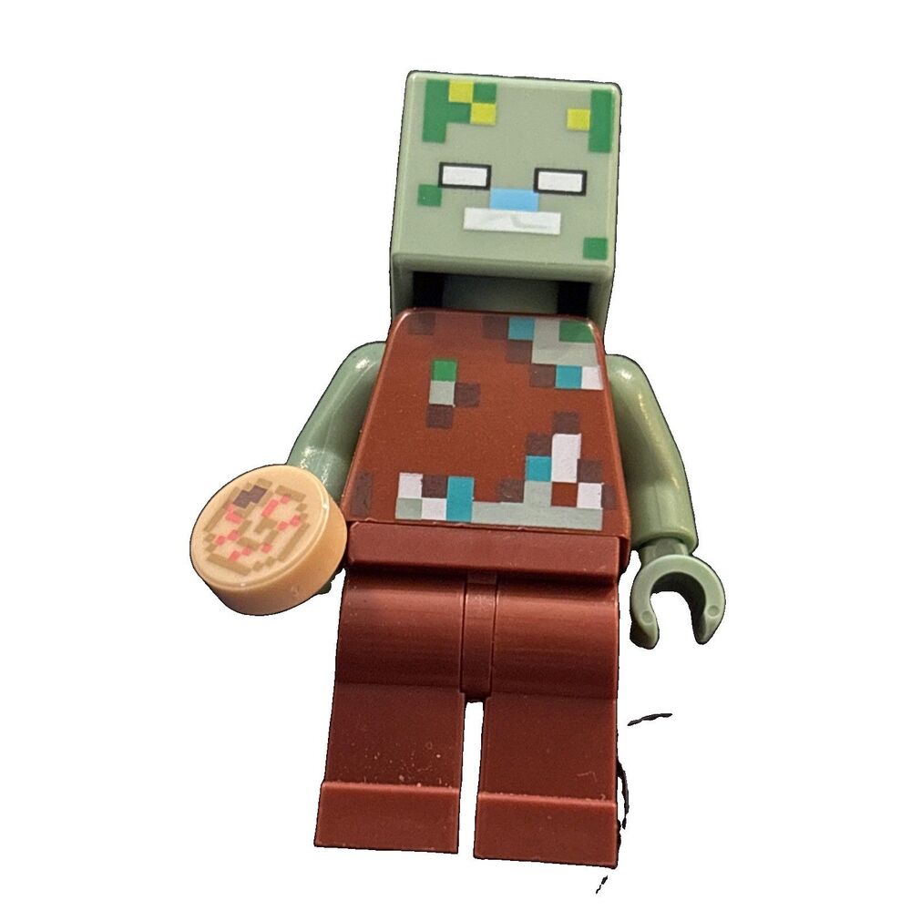 LEGO Minecraft min088 Drowned Zombie Minifigure